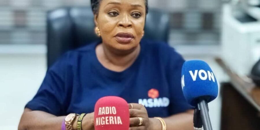Meet Dr. Vivian Okono, the woman leading the fight for environmental protection in Nigeria's mining sector. Dr. Vivian Okono, Director of Mines and Environmental Compliance at the Ministry of Solid Mineral Development, speaking during an interview.