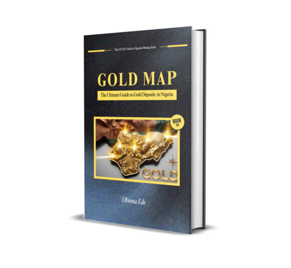 Gold Map: Discover Nigeria's Gold Riches - The Ultimate Guide to Gold Deposits in Nigeria - Book Cover