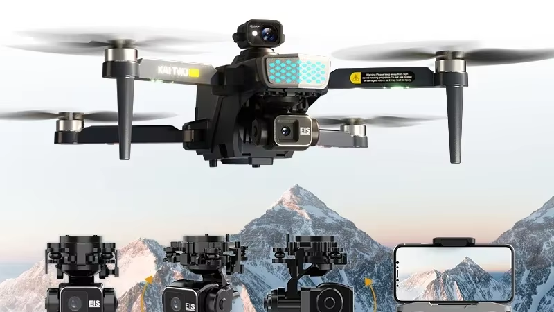 Drones revolutionize Nigerian mining with precision monitoring, ensuring eco-friendly and efficient operations across the nation’s mineral-rich landscapes. A sleek, modern drone equipped with advanced environmental monitoring sensors for mining site .