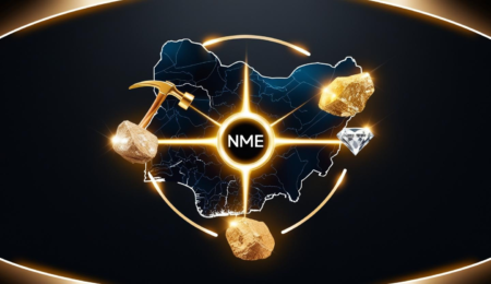 The Nigerian Mineral Exchange (NME) serves as the central hub for mining industry connections across Nigeria, bringing key stakeholders together. Promote your Mining Businesses here A digital map of Nigeria connected to mining icons and the NME hub, symbolizing the central role of the Nigerian Mineral Exchange in the mining industry.