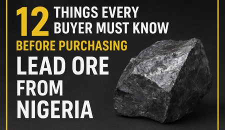 Learn the proven steps to source, verify, and buy high-grade lead ore from Nigeria with confidence. Comprehensive guide on how to buy lead ore from Nigeria safely and profitably