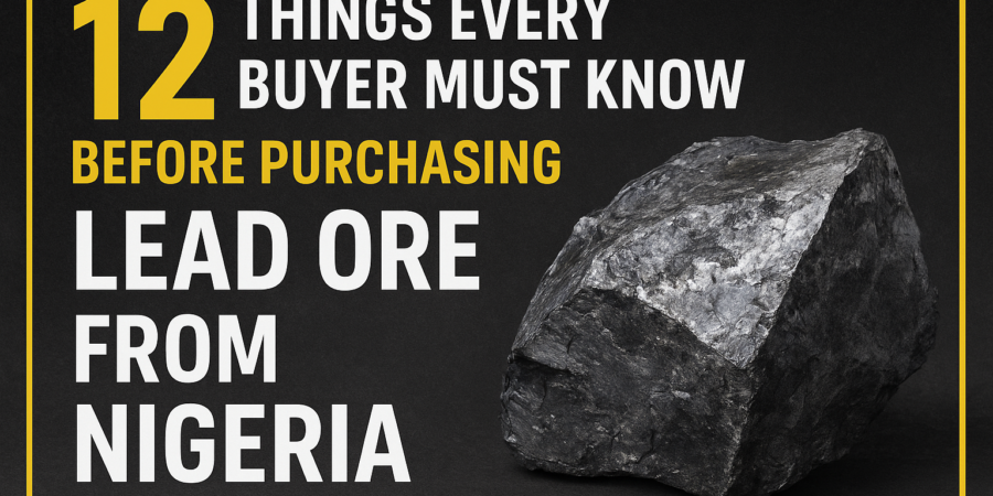 Learn the proven steps to source, verify, and buy high-grade lead ore from Nigeria with confidence. Comprehensive guide on how to buy lead ore from Nigeria safely and profitably