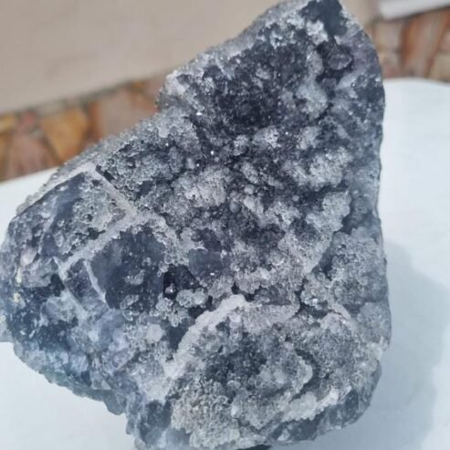 Flourite crystal specimen