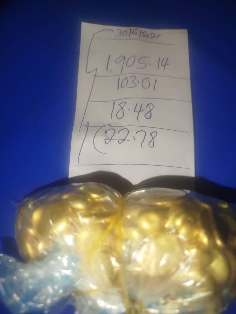 Raw Gold nuggets available