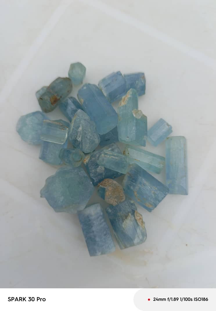 Medium Grade Nigerian Aquamarine