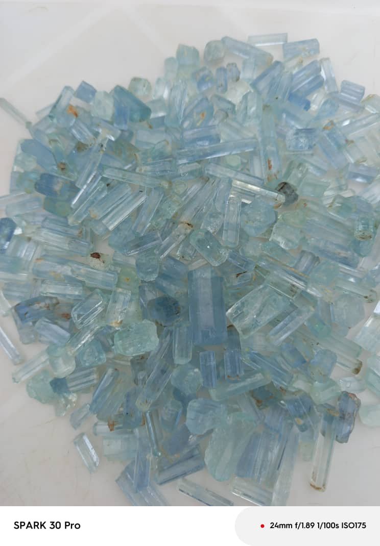Medium Grade Nigerian Aquamarine