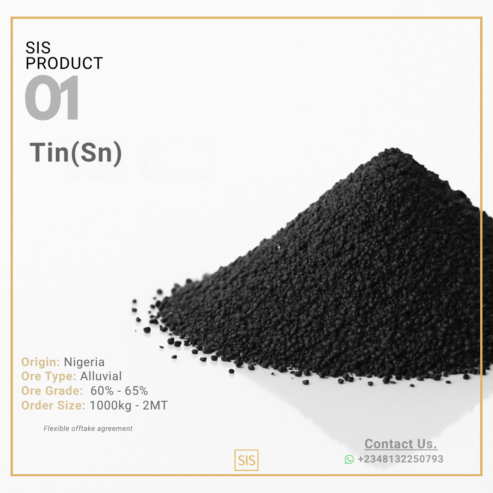 Tin and Columbite Ore