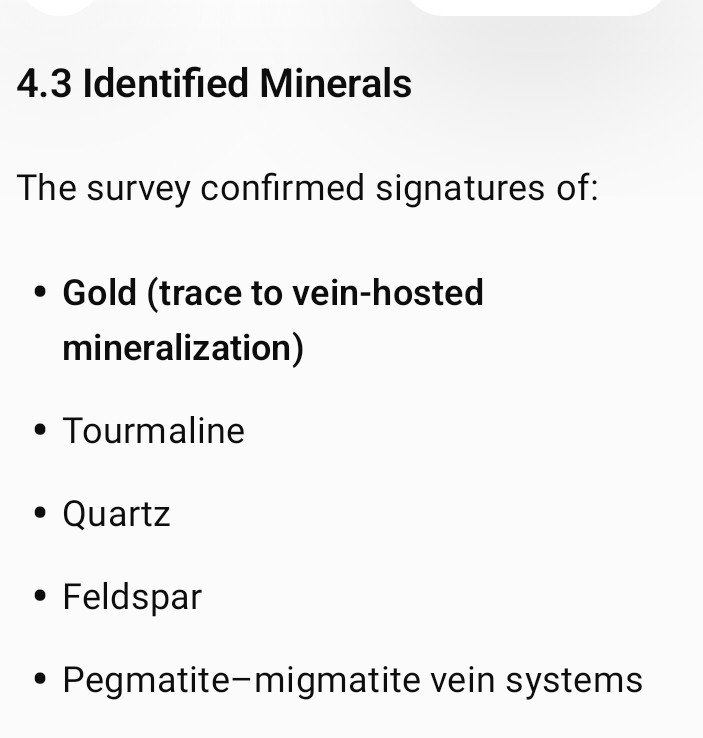 Gold and other minerals with 7 hectares dam with full of crocodiles and fish