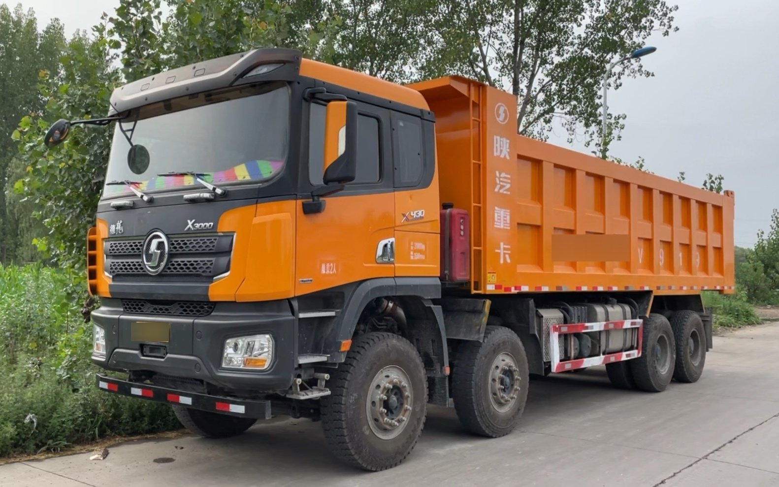 8×4 Rear Tipping Dump Truck
