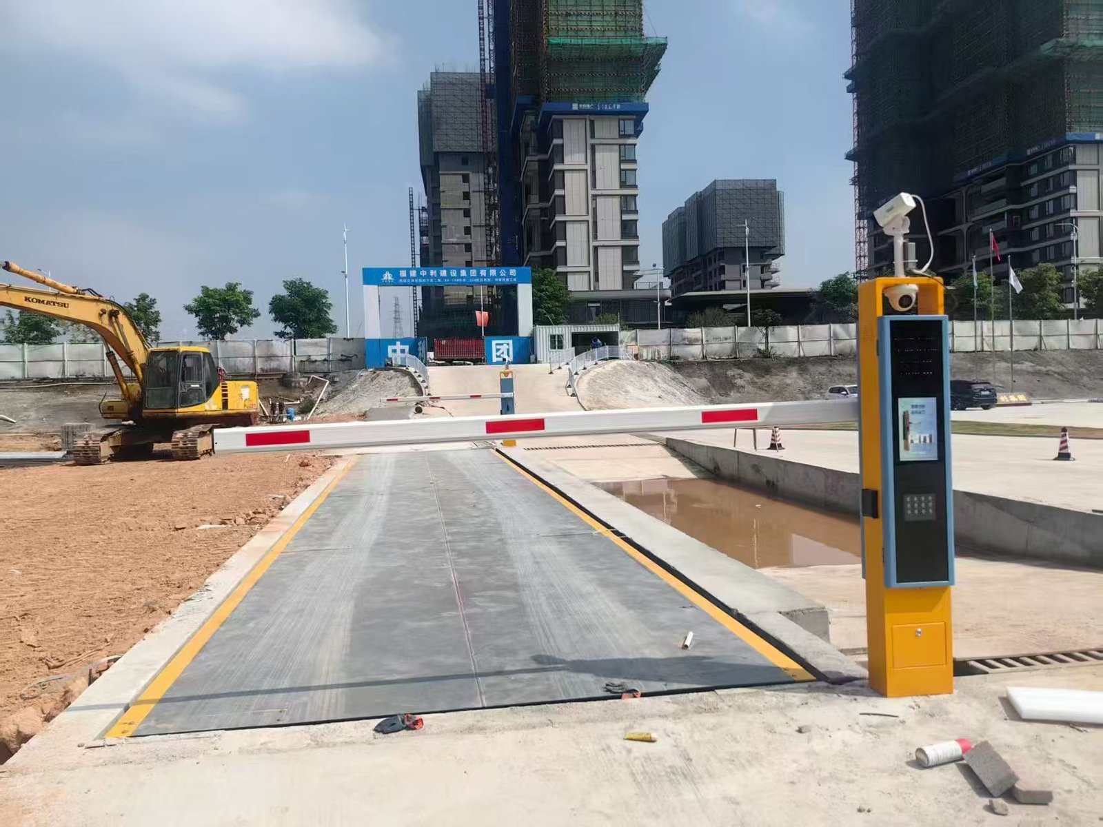 30-ton to 150-ton industrial weighing equipment weighbridge