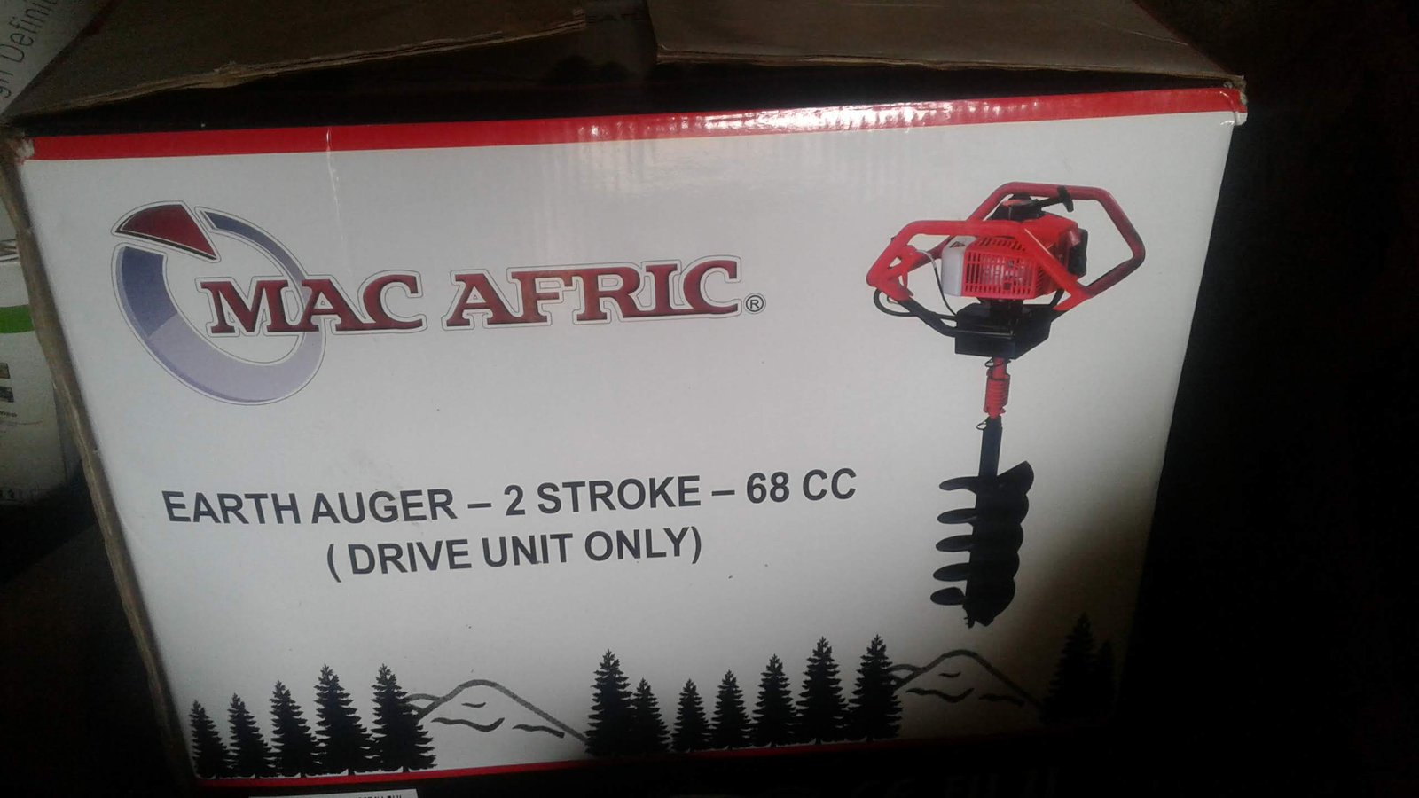 68CC 2-STROKE EARTH AUGER FOR SALE ⛏️