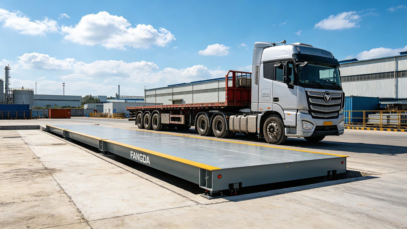 High-quality 100-ton electronic weighbridge 3*18m
