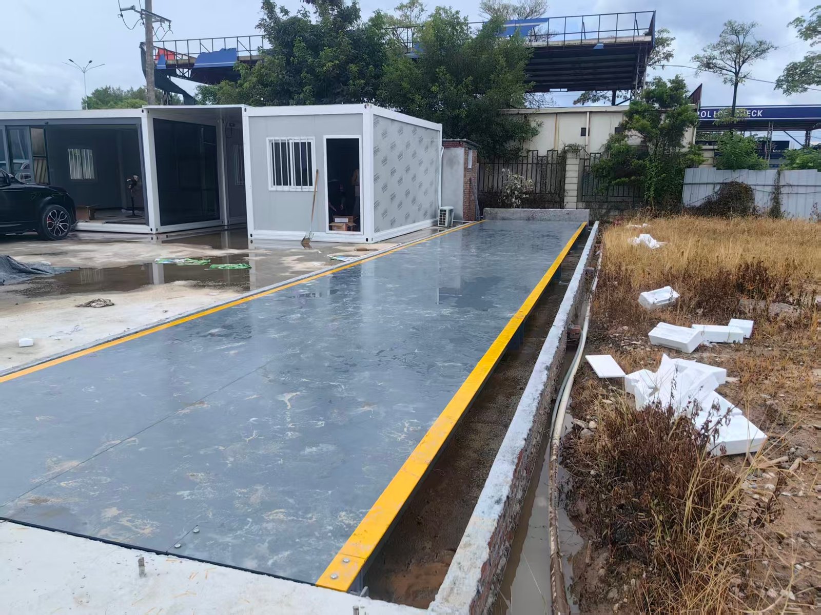 High-quality 100-ton electronic weighbridge 3*18m